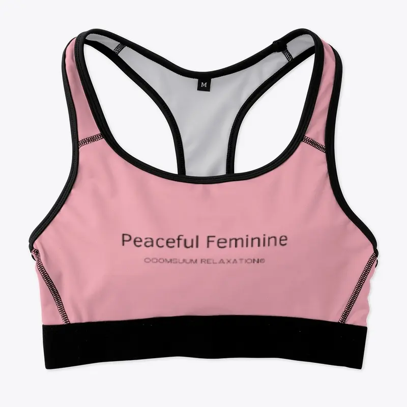 Peaceful Feminine♥ Sports Bra