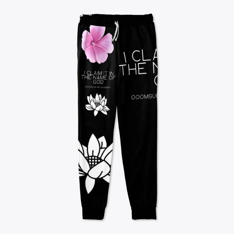 I the name of god♥ Lotus Joggers