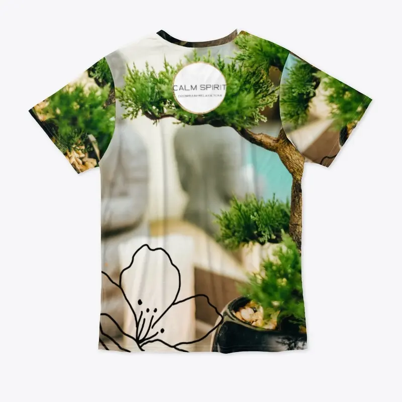 Calm Spirit♥ Zen Art Bonsai T-Shirt